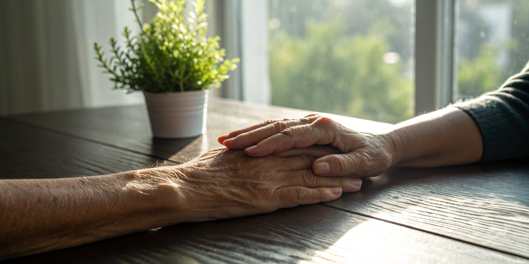 A person finding relief from hand arthritis with stem cell therapy.