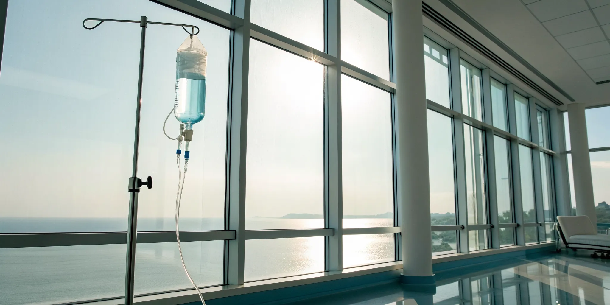 An NAD+ IV therapy drip providing benefits for energy and cellular health.