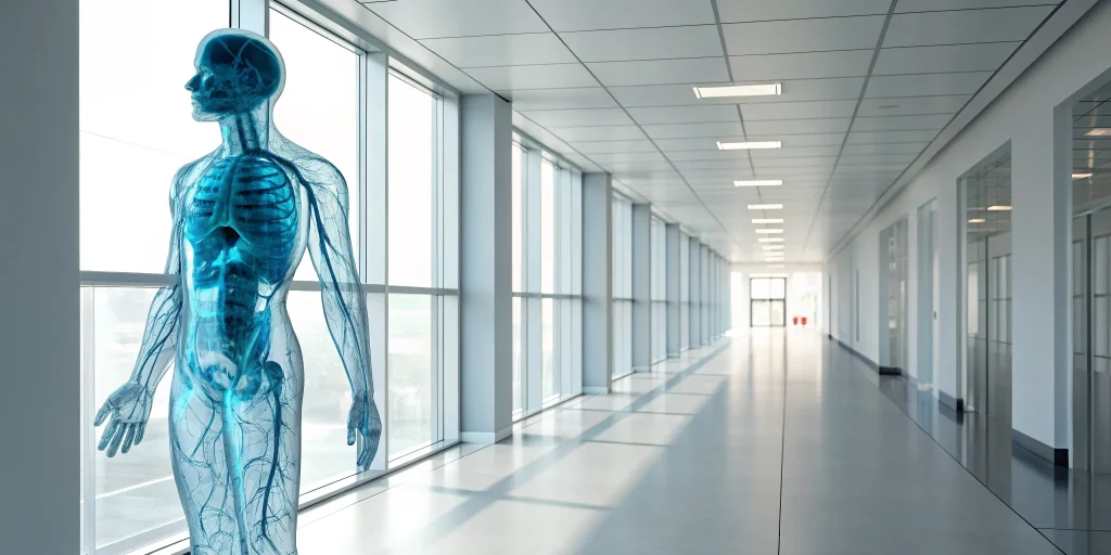 Transparent human body model for understanding side effects of umbilical cord stem cell therapy.