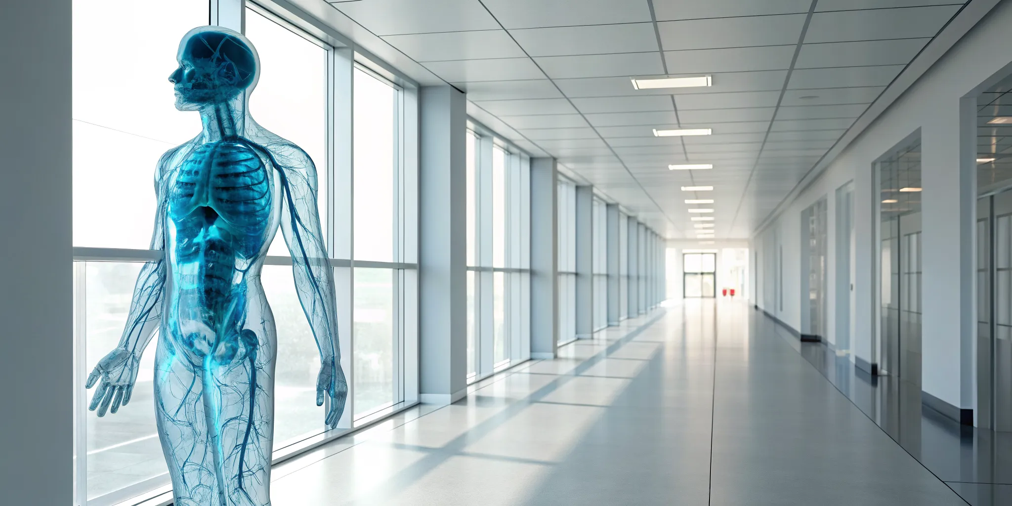 Transparent human body model for understanding side effects of umbilical cord stem cell therapy.