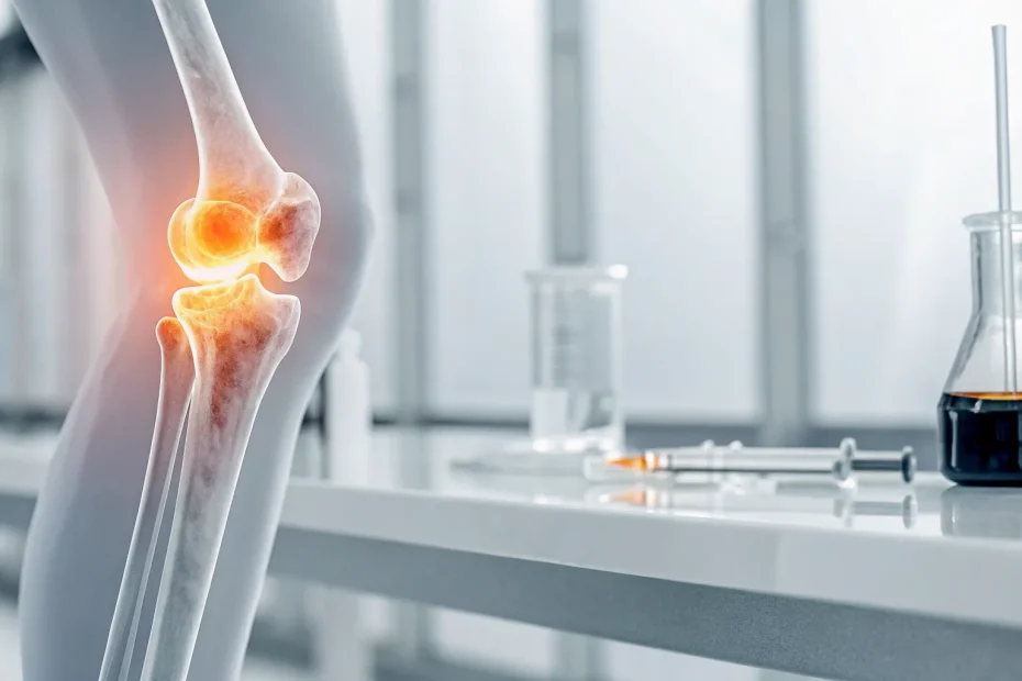 PRP vs stem cell injections for treating knee joint pain.