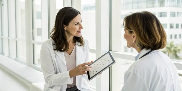 Two doctors determine how many exosome sessions are needed for female hair loss.