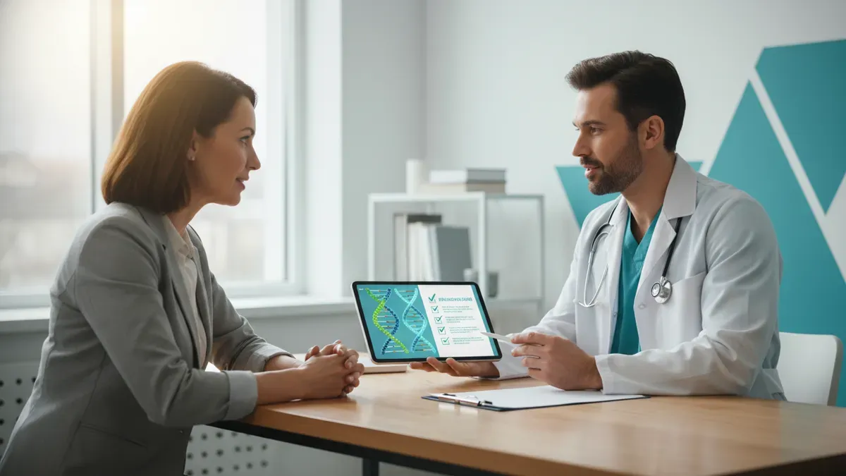 Doctor explaining whether stem cell therapy is legal in the U.S.