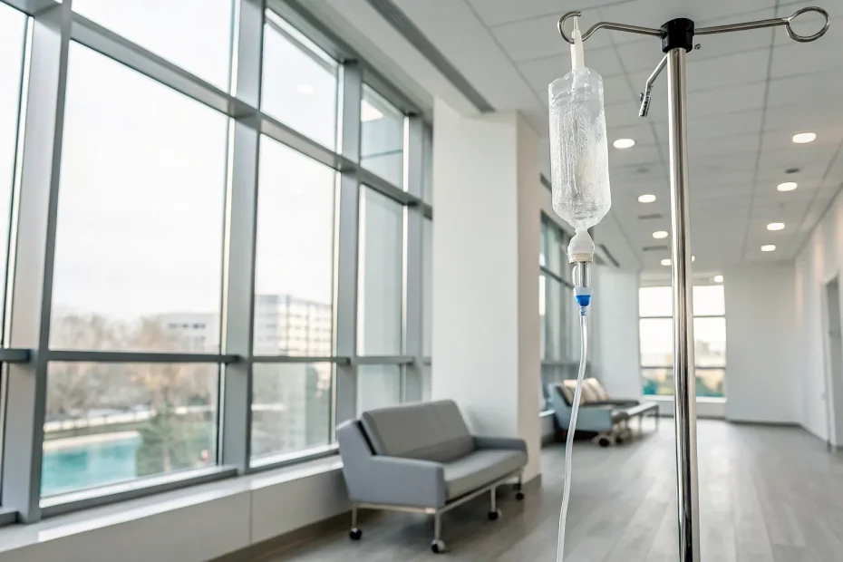IV infusion of exosome therapy for chronic autoimmune disease.