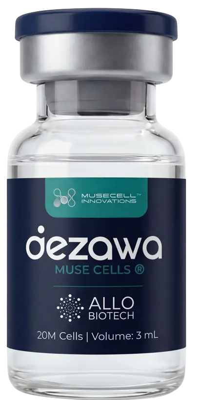 Authenticated Dezawa MuseCells® vial used at Miami Stem Cell